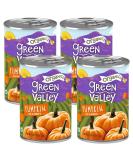 Green Valley Organics Pumpkin - 100% Certified Organic Dickinson Variety - Sweet Earthy Delicious - Firm & Smooth - Vibrant Autumn Orange - American Grown & Made - 15 oz (Pack of 4) - Buy Online on GoSupps.com