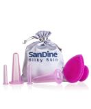 Sandine Pink Cupping Therapy Set for Facial Contouring and Cellulite Reduction - Buy Online on GoSupps.com