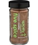 Spicely Organic Chinese 5 Spice Seasoning - 1.8 Ounce (Pack of 1) | All-Natural Flavor Enhancer - Buy Online on GoSupps.com