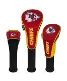 Shop Team Effort NFL Headcover Set - 3-Pack Kansas City Chiefs | Premium Golf Accessories - Buy Online on GoSupps.com