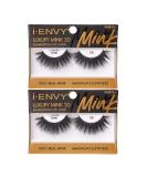 i-ENVY Luxury Mink Collection False Eyelashes - 100% Real Mink, Maximum Fluffiness, 3D Multi-Curl Angle (2 Pack) - Buy Online on GoSupps.com