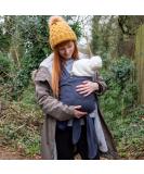 Close Caboo Organic Cotton Adjustable Baby Carrier - Blueberry | Sustainable & Soft for Infants and Toddlers - Buy Online on GoSupps.com