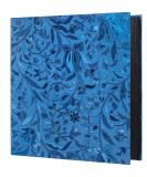 RECUTMS Photo Album 4x6 600 Photos PU Leather Cover Large Wedding Photo Books Black Pages Horizontal and Vertical Family Album Gift Memory Book (Blue S-Leaf) 600 pockets Blue S-leaf - Buy Online on GoSupps.com