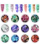 Shop Giantree 12 Colors Face & Body Glitter Set | Festival Makeup & Nail Accessories | Perfect for Music Festivals & Masquerade Parties - Buy Online on GoSupps.com