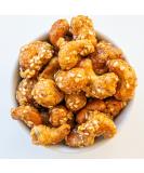 Honey Sesame Cashews 1kg Fresh Prime Whole Roast Seseme Cashews Nuts Sweet Caramelised Roasted Nut Glaze Freshly Caramelized Crispy Glazed Coated Covered Crunchy Gourmet Snack Large Bulk PURIMA Honey Sesame Roasted 1kg - Buy Online on GoSupps.com