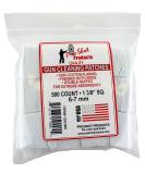 Pro Shot Products 1 3/8 Square Patch 500 CT. 6-7mm White - Buy Online on GoSupps.com
