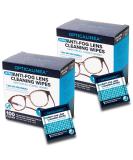 Ultra Anti-Fog Lens Cleaning Wipes - Pre-Moistened for Eyeglasses Sunglasses Screens & More | 200 Count (2 PACK) - Best International Shipping - Buy Online on GoSupps.com