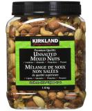 Kirkland Signature Extra Fancy Unsalted Mixed Nuts 2.5 LB - Premium Quality Nuts Mix - Buy Online on GoSupps.com