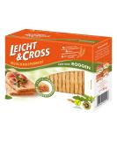 Light & Cross Rye Crispy Bread - Pack of 8 (8 x 125g) | International Shipping Available - Buy Online on GoSupps.com