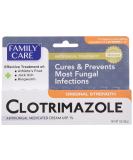 Family Care Clotrimazole Anti Fungal Cream 1% USP - Pack of 3 | Compare to Lotrimin 1oz - Buy Online on GoSupps.com