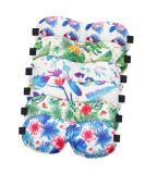 Hercicy 6 Pcs Hawaiian Floral 3D Contoured Sleep Mask - Adjustable Straps, Soft Blindfold Cover for Men, Women - Perfect for Sleeping, Travel, Yoga - Buy Online on GoSupps.com