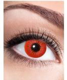 Colored Contact Lenses - Eyecatcher 84065141-654 Red for Carnival Mardi Gras & Halloween - 12 Month Wear - Buy Online on GoSupps.com