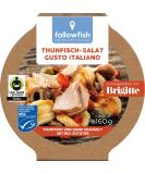 Followfish MSC Fair Trade Tuna Salad Gusto Italiano - 160g | Sustainable Seafood for International Shipping - Buy Online on GoSupps.com