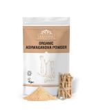 Ausha Organic Ashwagandha Powder 500g - Anxiety Stress Relief Sleep Aid | Premium Quality for Energy & Wellness - 1 Pack - Buy Online on GoSupps.com