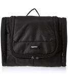Amazon Basics Hanging, Travel Toiletry Bag Organizer, Shower Dopp Kit, Black Solid - Buy Online on GoSupps.com