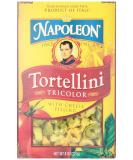 Napoleon Tri-Color Tortellini 8 oz - Artisanal Pasta with a Twist - Buy Online on GoSupps.com