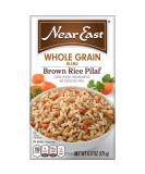 Near East Whole Grain Blends - Brown Rice Pilaf 6.17oz | Pack of 12 - Healthy Side Dish - Buy Online on GoSupps.com