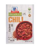 McCormick Organics Chili Seasoning Mix, 1.25 oz (Pack of 12) 1.25 Ounce (Pack of 12) - Buy Online on GoSupps.com