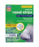 Rite Aid Extra Strength Nasal Strips - 26 Count | Effective Snoring Aid & Congestion Relief | International Shipping Available - Buy Online on GoSupps.com