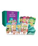 7th Heaven Beauty Box of Treats Gift Set | 8 Face Masks Inspirational Box & Cleansing Cloth - Perfect International Gift - Buy Online on GoSupps.com