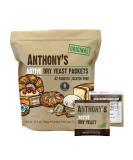 Anthony's Active Dry Yeast Packets - Gluten Free Original 0.25 oz (Pack of 42) - Buy Online on GoSupps.com