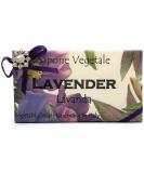 Alchimia Jeweled Lavender Vegetable Soap - Handmade in Italy - 10.5 oz | Luxury Natural Soap for All Skin Types - Buy Online on GoSupps.com