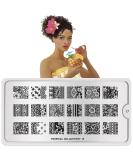 MoYou-London Stencil Tropical Collection 17 - International Shipping & Unique Nail Art Designs - Buy Online on GoSupps.com