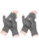 LXMY 2 Pairs Arthritis Gloves Compression Gloves Providing Warmth and Compression to Promote Healing Fingerless Design Relieve Pain from Rheumatoid Arthritis and Carpal Tunnel(L) L (Pack of 4) No Anti-Slip Glue Dots (2 Pair) - Buy Online on GoSupps.com
