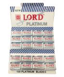 Lord Platinum Double Edge Safety Razor Blades - 100 Blades (5x20) | Premium Quality Smooth Shave International Shipping - Buy Online on GoSupps.com