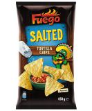 Fuego - Tortilla Chips Salted |Salent Mexican Tortillachips |Crispy snack made of corn flour |450 g in the bag Salted 450 g 450 g (1 Pack) - Buy Online on GoSupps.com