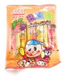 Jin Jin - Jelly Strip (Jelly Filled Straws in Assorted Flavors) - Net Wt. 14.1 Oz. 14.7 Ounce (Pack of 1) - Buy Online on GoSupps.com