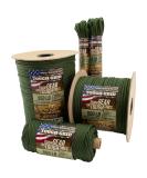 TOUGH-GRID 550lb Paracord  Parachute Cord - 100 Nylon Mil-Spec Type III Paracord Used by The US Military Great for Bracelets and Lanyards Camo Green 100Ft. (Coiled in Bag) - Buy Online on GoSupps.com