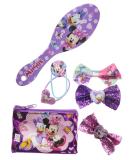 TownleyGirl Minnie Mouse Hair Set - Hair Brush, Bows, Clips | 7 CT - Buy Online on GoSupps.com