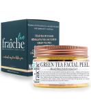Buy Live Fraiche 24k Gold Brightening Facial Peeling Gel - Green Tea | Gentle Deep Exfoliator for Clearer Younger Skin | 4.23oz - Secret Cure for Clogged Pores - Buy Online on GoSupps.com