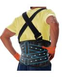 DARLIS Plus Size Back Support Belt with Removable Suspender Straps Posture Corrector Protector for Heavy Lifting Safety Work Back Brace for Men Women in Construction Warehouse Jobs (Fits 2xl 3xl) XXL/XXXL(49.5"- 59") - Buy Online on GoSupps.com