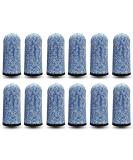 RIVIEVAL 12pc Finger Cots Set - Reusable Thumb Protector for Cut Resistance in Kitchen, Garden & Work - Non-Slip, Breathable Finger Guards (Blue) - Buy Online on GoSupps.com