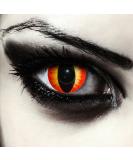 Buy Red Cat Eye Contact Lenses | Designlenses - Perfect for Carnival & Halloween Costume | Red Dragon Style - Buy Online on GoSupps.com