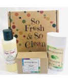 Organic Kids Deodorant & Tear-Free Teen Face Wash | Shampoo Bar Soap Gift Set for Boys & Girls | Daily Hygiene Kit for Kids & Teens - Buy Online on GoSupps.com