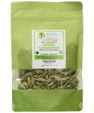 Indus Organics Green Cardamom Pods 3 Oz Bag - Premium Grade, Hand-Picked & Freshly Packed - Buy Online on GoSupps.com