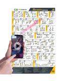 EverStretch Bodyweight Workout Poster - Large 23 x 35 | Video Instructions & Laminated Chart | Home Gym Exercise Poster - Buy Online on GoSupps.com