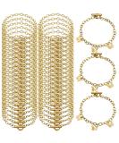 45-Piece Stainless Steel Bracelet Chains with OT Toggle Clasp - DIY Jewelry Making Supplies for Women (Gold) - Buy Online on GoSupps.com