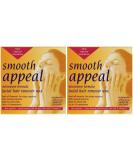 Smooth Appeal Microwavable Peel Off Facial Wax Hair Remover X2 - Buy Online on GoSupps.com