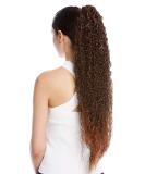 Shop Wig Me Up N857-V-2T30: Extra Long Voluminous Curly Hair Part Braid - Chestnut Brown Afro Kinks - 75 cm For Stunning Styles - Buy Online on GoSupps.com