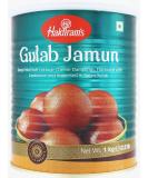 Haldiram's Gulab Jamun | Popular Dessert | Traditional Indian Sweet | 1kg - Buy Online on GoSupps.com