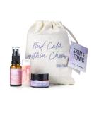Skin & Tonic Calm Kit | Soothing Balm & Rose Mist for Dry Sensitive Skin | Eco-Friendly Cotton Bag - Buy Online on GoSupps.com