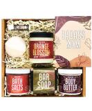 Luxury Spa Set for Mom - Handcrafted 7-Piece Relaxation Kit | Perfect Mother's Day & Birthday Gifts from Daughter & Son - WAX & WIT - Buy Online on GoSupps.com
