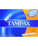 Tampax Super Plus Tampons - 40 ct with Flushable Cardboard Applicator - Buy Online on GoSupps.com