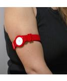 Freestyle Libre 1/2 Sensor Armband Holder Red Protects Your Sensor - Buy Online on GoSupps.com