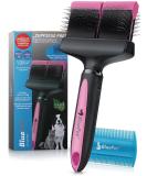 Bluepet Professional Long Hair Dog Brush | Gentle Plucking Brush for Dogs & Cats - Removes Mats & Knots - Large Pink - Buy Online on GoSupps.com