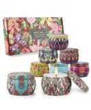 Scented Candles Gift Set for Women | 8 Large Aromatherapy Candles | Natural Soy Wax | Perfect for Anniversary Birthday Mother's Day & Housewarming - Buy Online on GoSupps.com